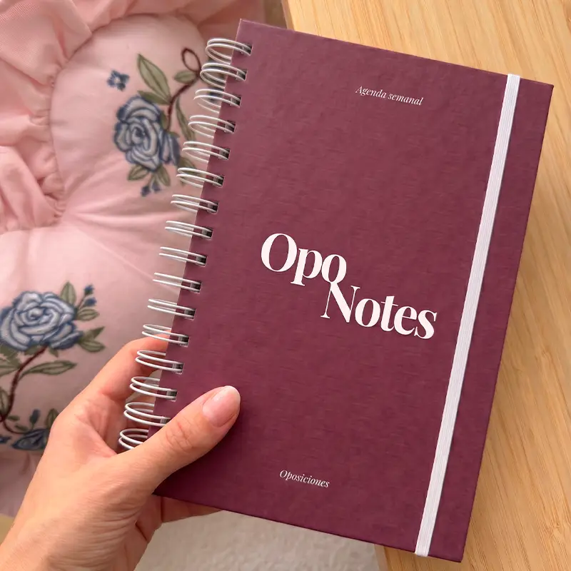 Agenda Semanal OpoNotes